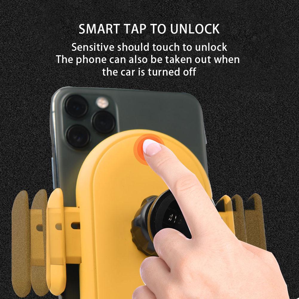 Support Téléphone Voiture Chargeur Sans Fil Induction - Conduite Simplifiée