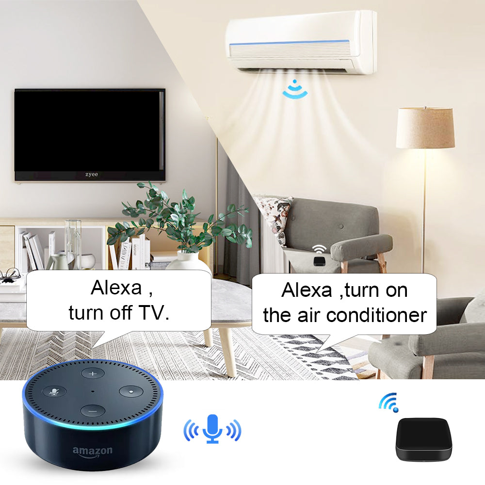 Télécommande Infrarouge Universelle Vocale pour Maison Connectée