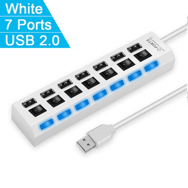 Hub USB Multifonction pour Souris et Clavier - Optimisez Votre Setup