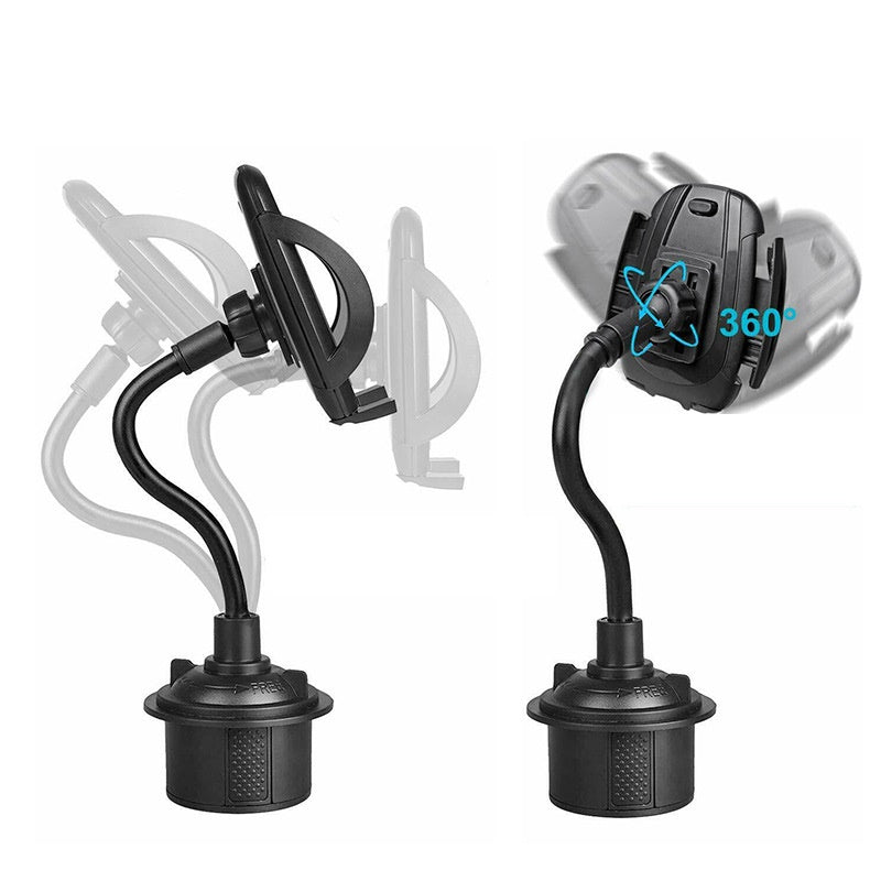 Support Téléphone Auto Innovant: Pratique et Élégant - Noir