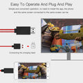 Câble Projection 3 En 1 Type-C Vers HDMI - Idéal pour Smartphone Blanc