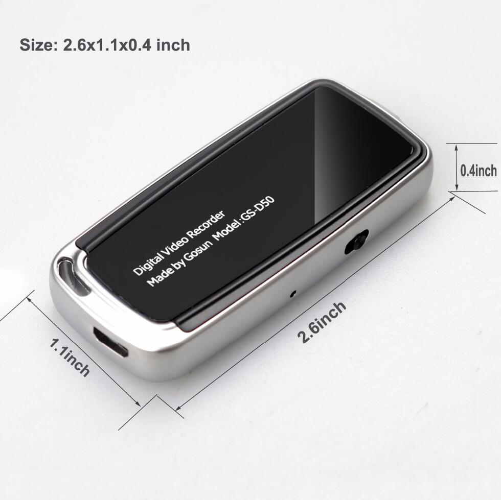 Caméra Mini Discrète 480P/720P : Sécurité et Praticité pour Votre Auto