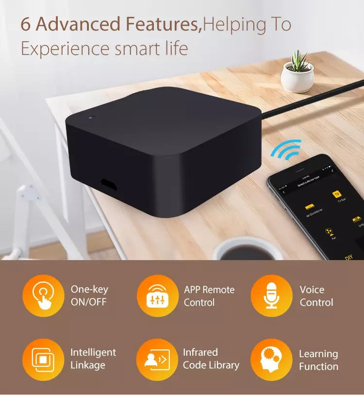 Télécommande Universelle Intelligente WiFi - Contrôlez Votre Maison à Distance