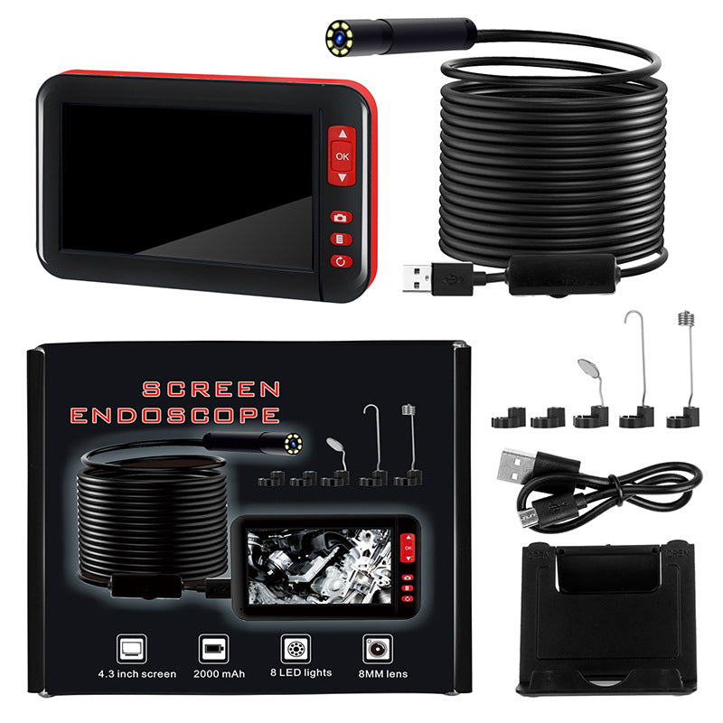 Caméra Endoscope WiFi HD pour Inspection Auto et Canalisations