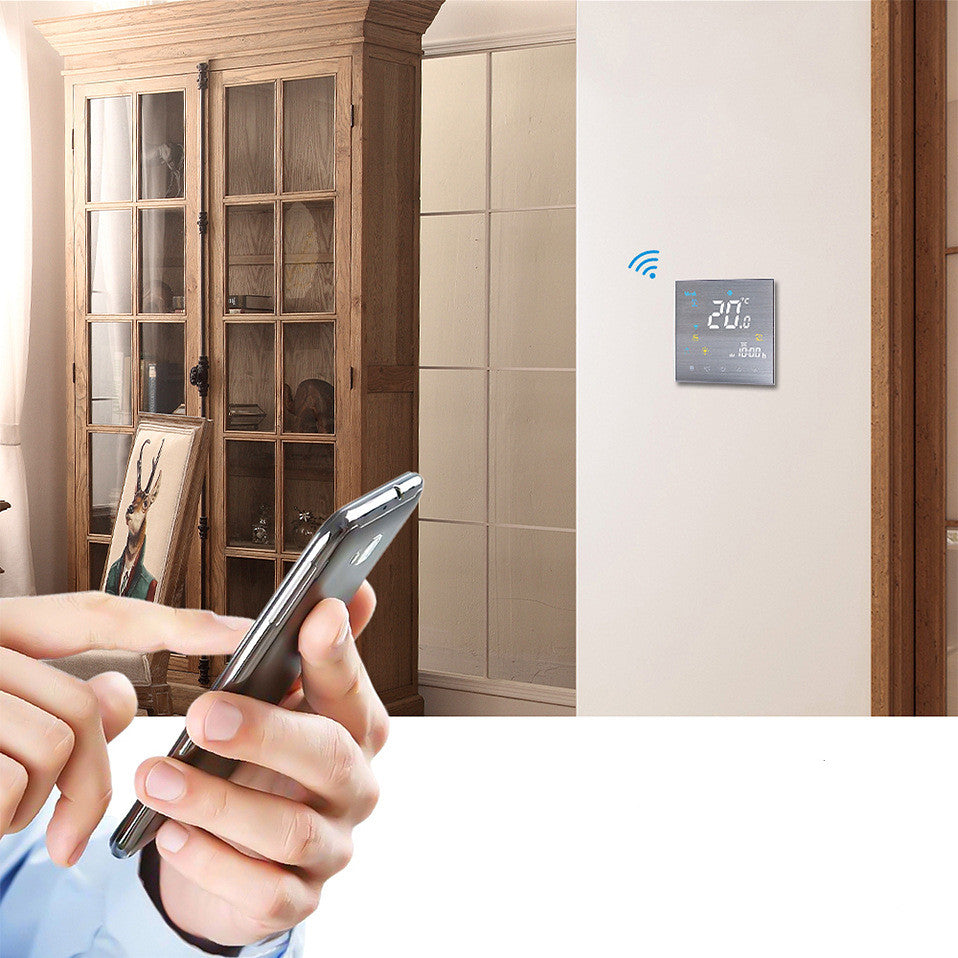 Thermostat Mural Intelligent pour Chaudière - Confort et Économie d'Énergie