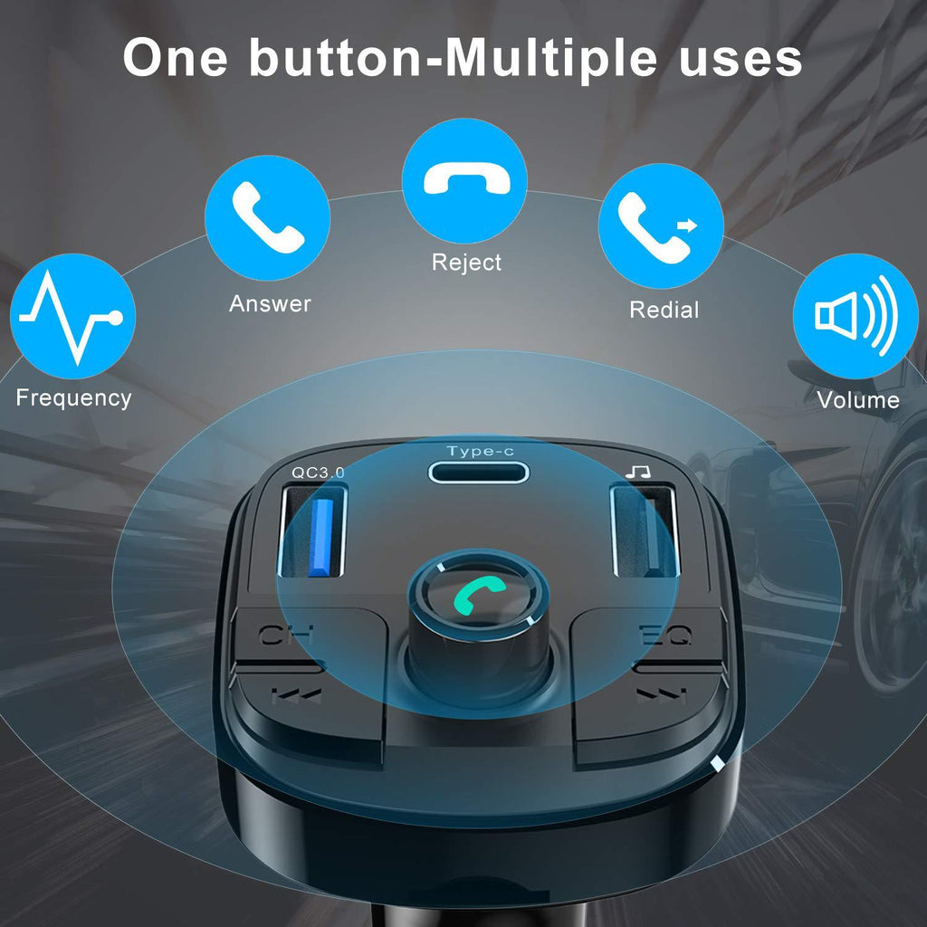 Transmetteur FM Bluetooth pour Voiture - Écoutez vos MP3 en toute simplicité