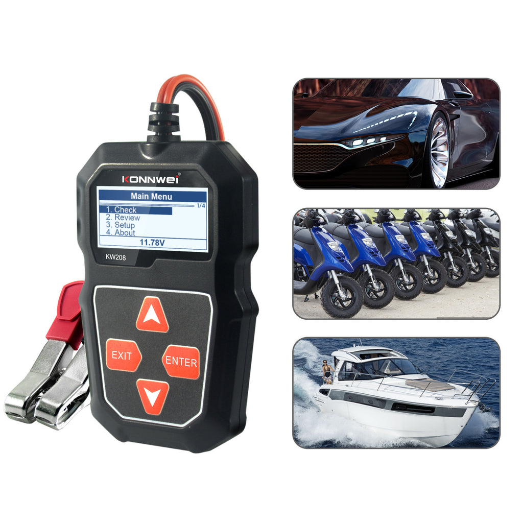 Testeur de Batterie Voiture : Diagnostic Fiable et Facile