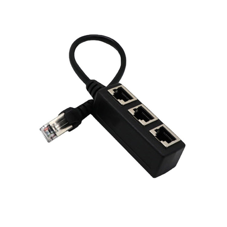 Répartiteur Ethernet RJ45 Triple Rallonge - Connectivité Optimale