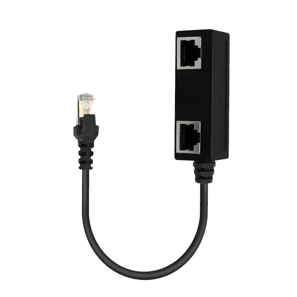 Répartiteur Ethernet RJ45 Triple Rallonge - Connectivité Optimale