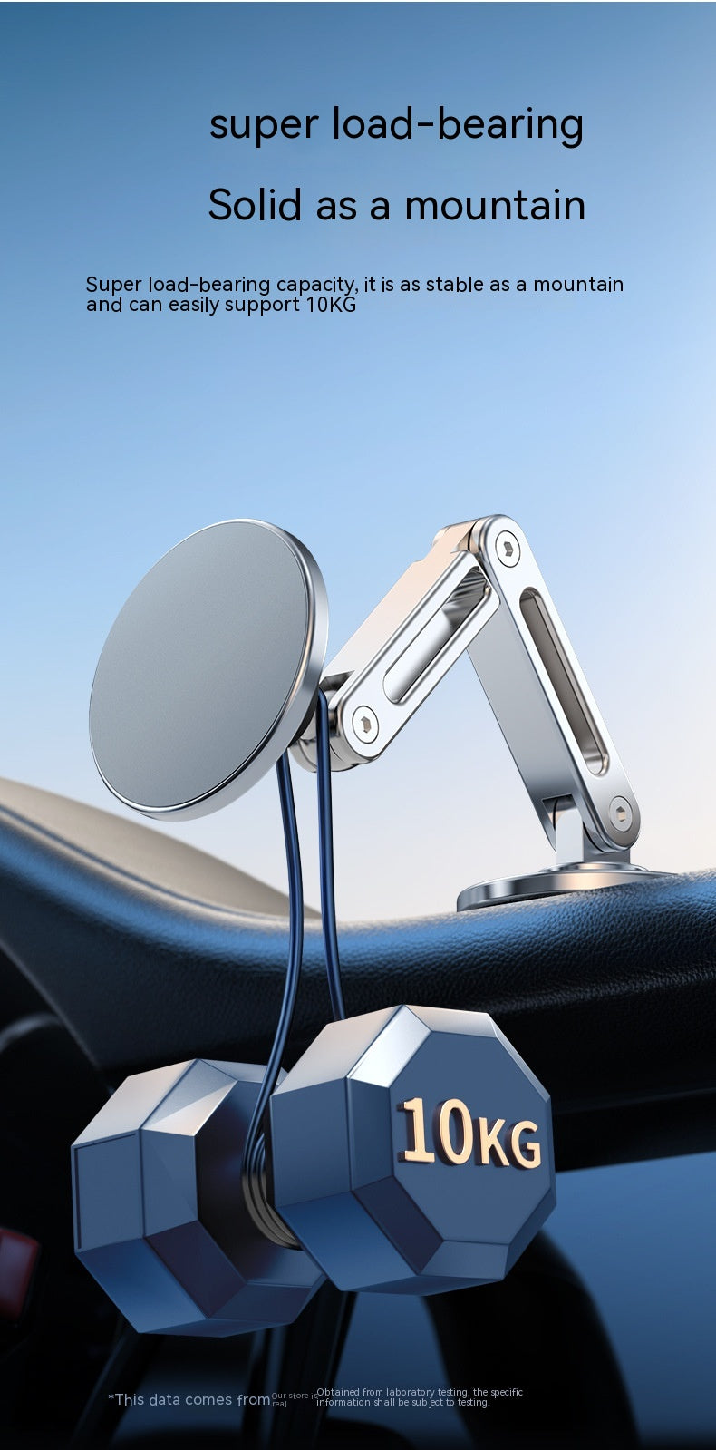 Support Téléphone Magnétique Auto 360° Rotatif en Aluminium – Pratique et Élégant