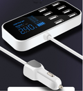 Chargeur Auto USB Multi-Port avec Affichage LED - Idéal pour Voyage