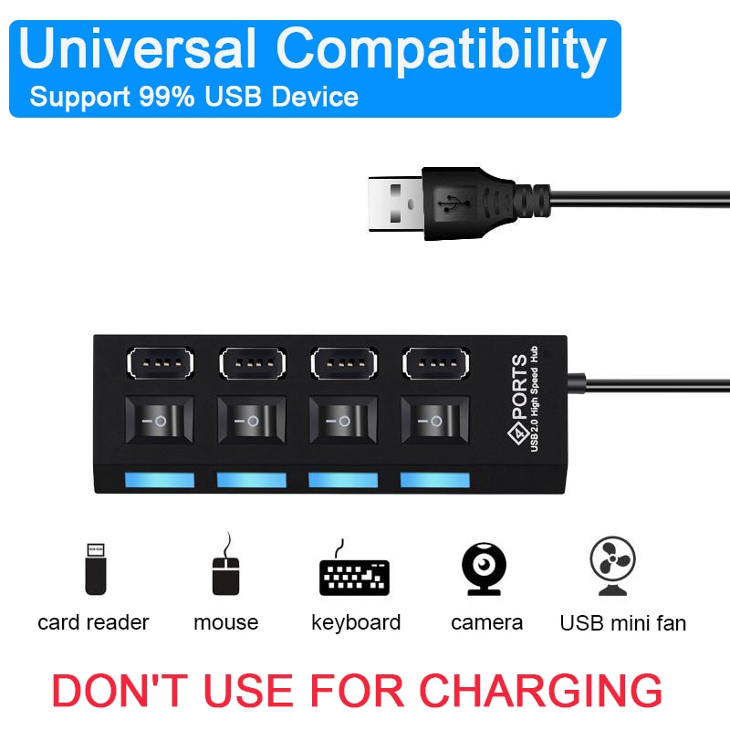 Hub USB Multifonction pour Souris et Clavier - Optimisez Votre Setup