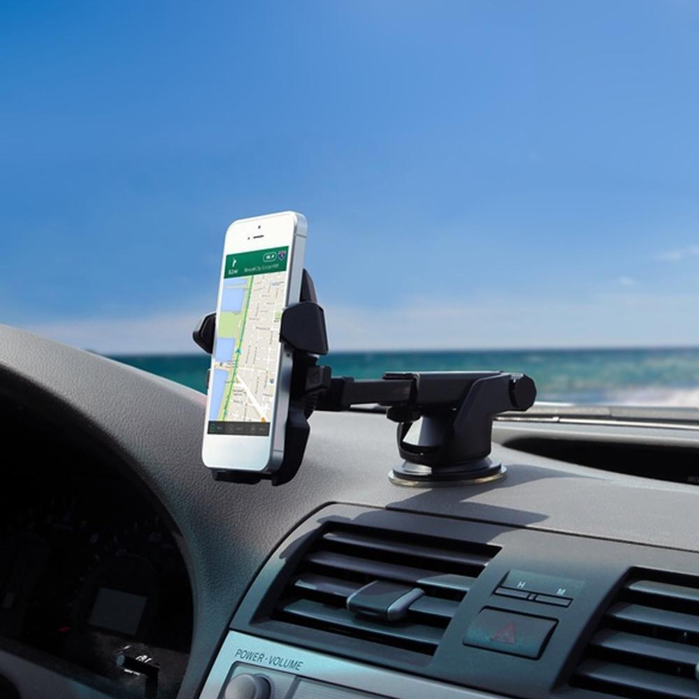 Support Téléphone Voiture Pare-Brise Universel Réglable - Conduite Sécurisée