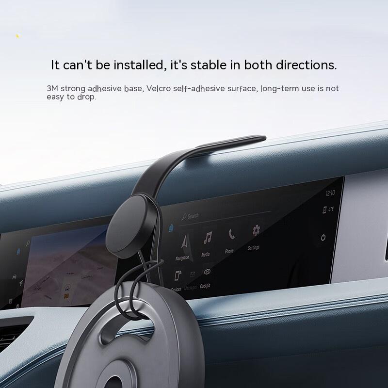 Support Téléphone Voiture Magnétique Flexible avec Chargeur 15W - Conduite Pratique