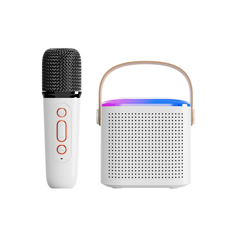 Karaoké Bluetooth avec 2 Micros Sans Fil RGB - Chantez et Amusez-vous !