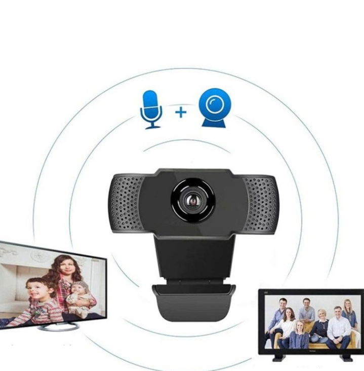 Webcam USB HD 1080P/2K pour Visioconférence - Qualité Professionnelle