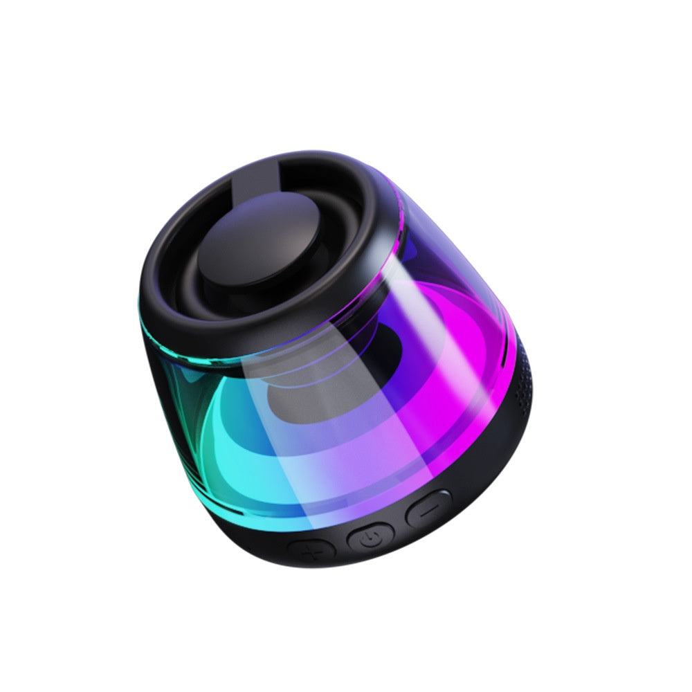 Enceinte Mini Bluetooth Magnétique avec Lumière Ambiante - Parfaite pour Vos Soirées