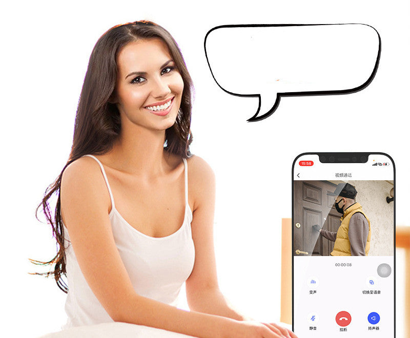 Interphone Vidéo Wifi Sans Fil - Sécurisez Votre Maison en Toute Simplicité