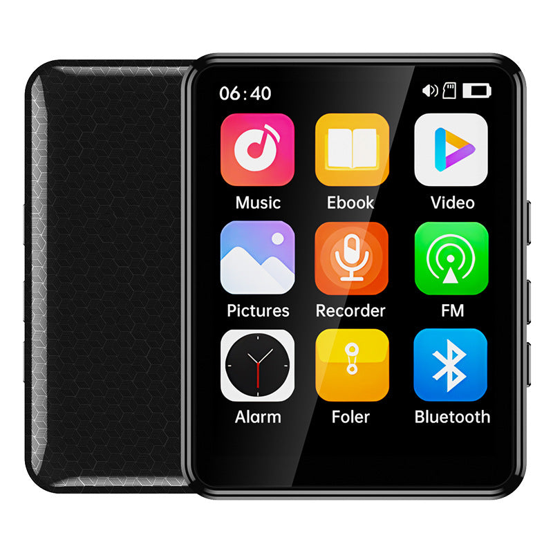 Lecteur Walkman Bluetooth Vidéo Tactile - Son Immersif et Connexion Fiable