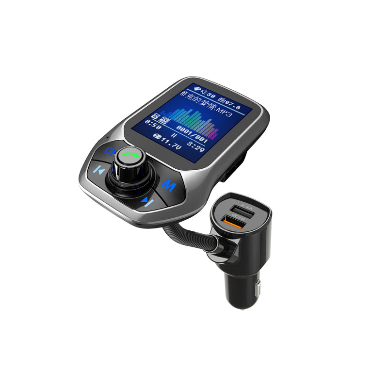 Transmetteur FM Bluetooth QC3.0 Mains-Libres - Musique et Appels