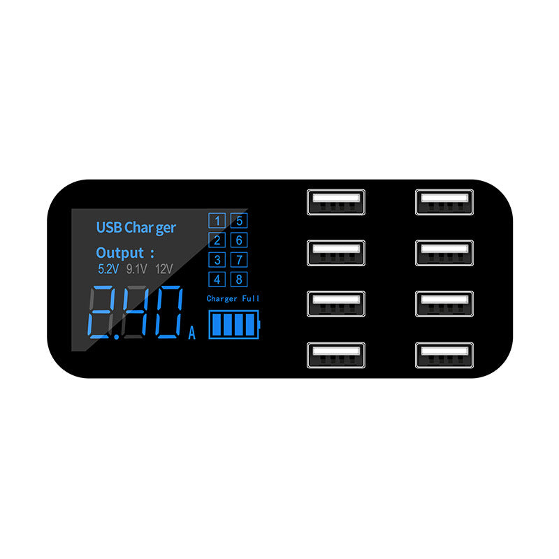 Chargeur Auto USB Multi-Port avec Affichage LED - Charge Pratique et Rapide