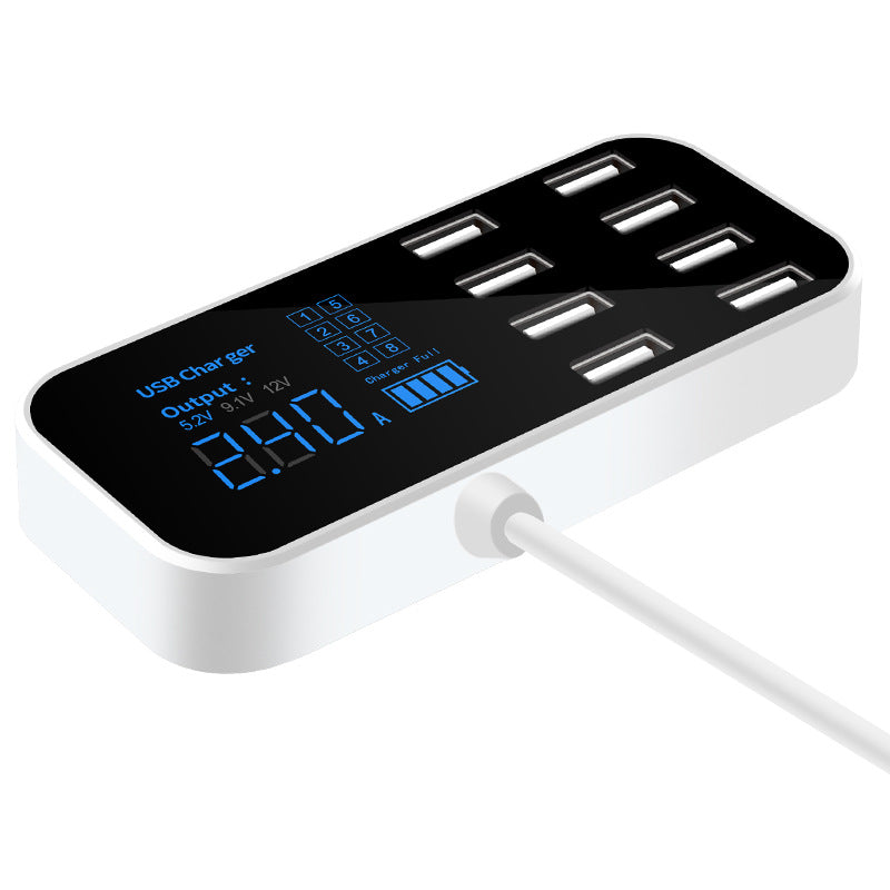 Chargeur Auto USB Multi-Port avec Affichage LED - Idéal pour Voyage