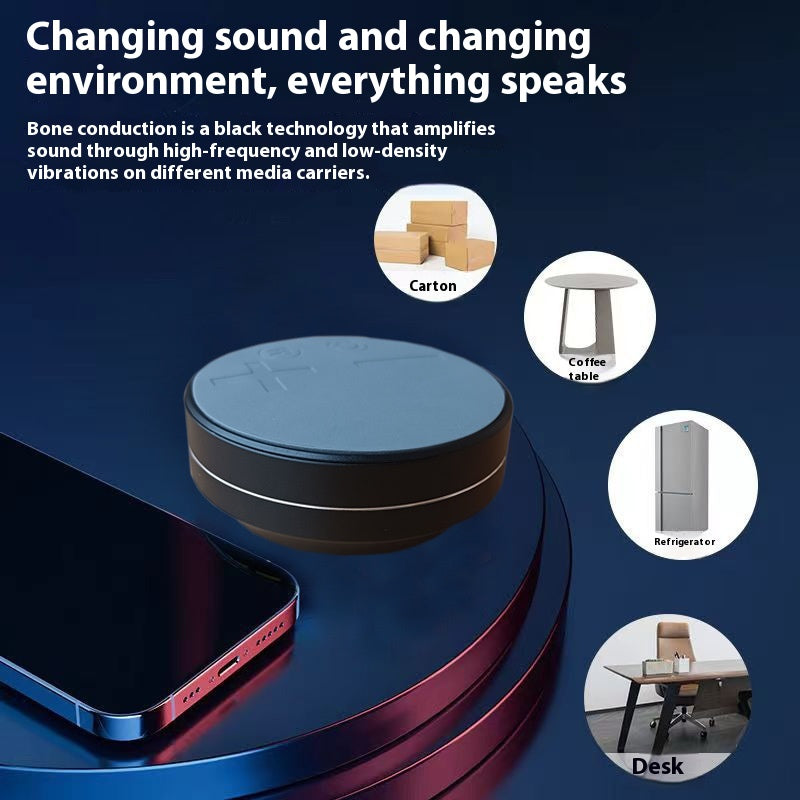 Enceinte Bluetooth à Conduction Osseuse - Son Immersif et Confort Optimal