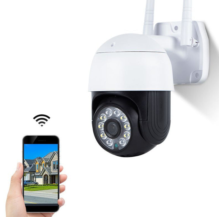 Moniteur Extérieur Sans Fil avec Vision Nocturne et Grand Angle - Sécurité Optimale
