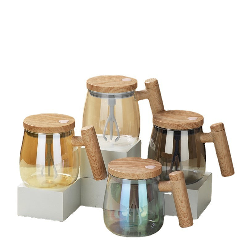 Tasse à Café Auto-Mélangeante Élégante 400ML - Confort et Praticité