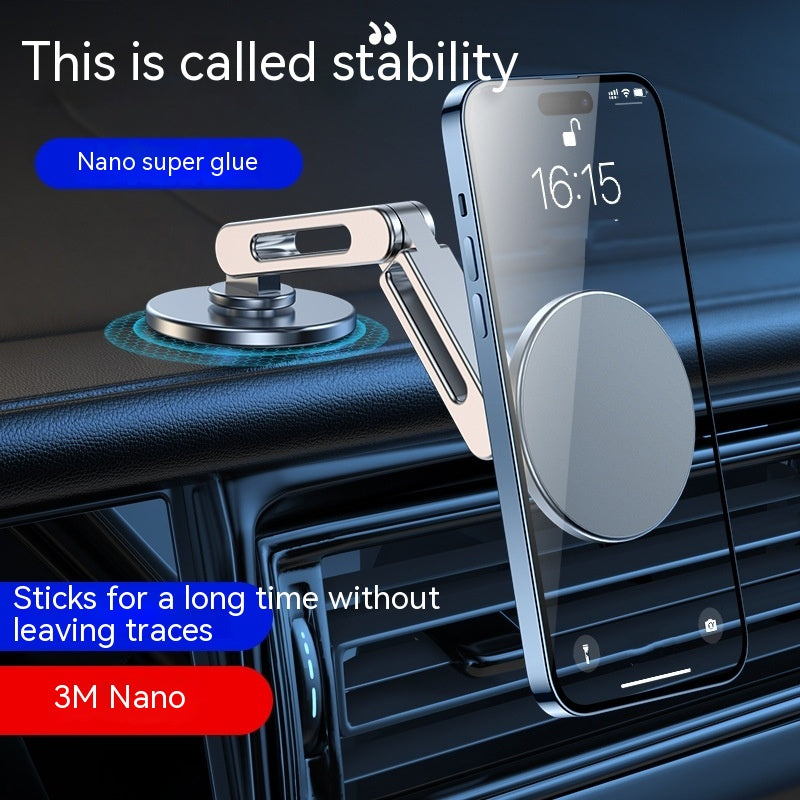 Support Téléphone Magnétique Auto 360° Rotatif - Pratique et Sécurisé