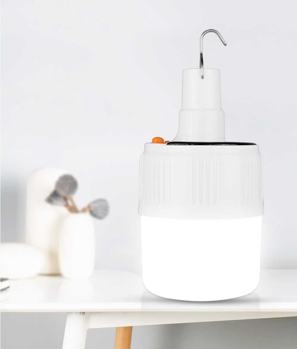 Lampe LED Rechargeable Avec Télécommande, Idéale Pour Vos Aventures - Bleu