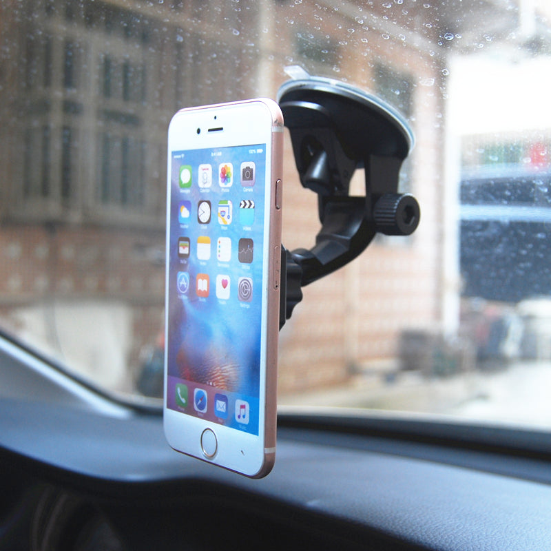 Support Téléphone Magnétique Pour Voiture, Pratique Et Sécurisé - Noir