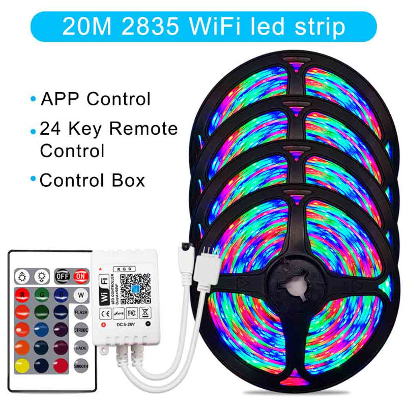 Bande LED RGB Connectée XL - Illuminez Votre Intérieur avec Style