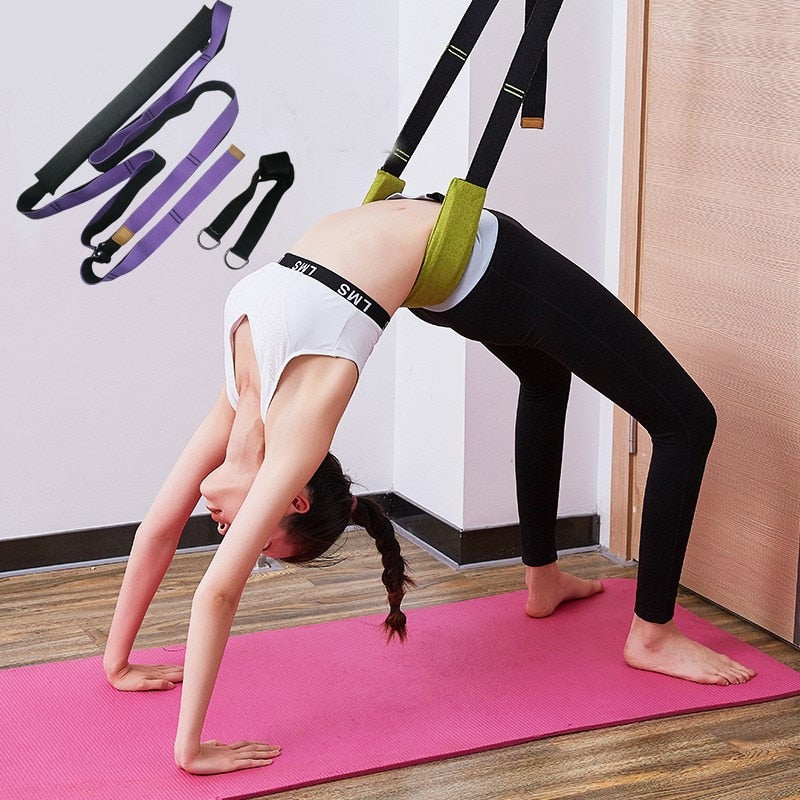 Ceinture de Yoga : Flexibilité Optimale et Performance Améliorée - Bleu