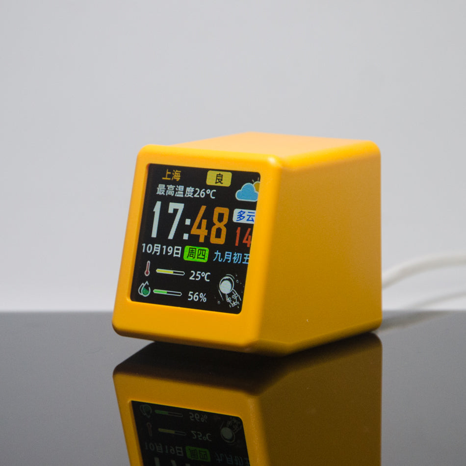 Réveil Station Météo Écran Couleur - Pratique & Élégant pour Votre Maison