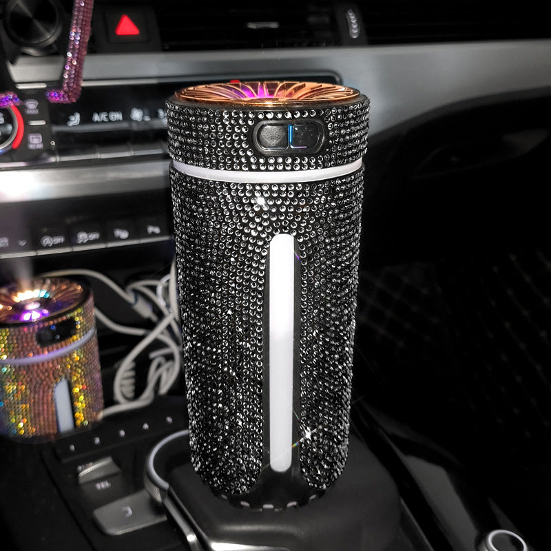 Humidificateur de Luxe pour Voiture avec Diffuseur LED - Bien-Être et Confort