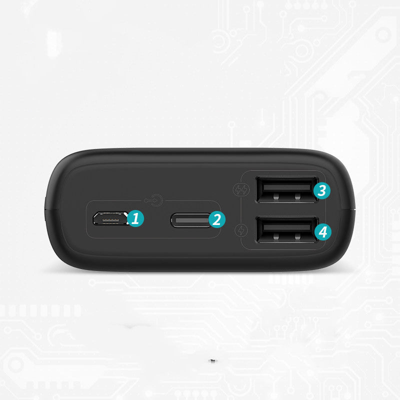 Batterie Externe Compacte et Légère - Idéale pour Voyager et Charger Vos Appareils
