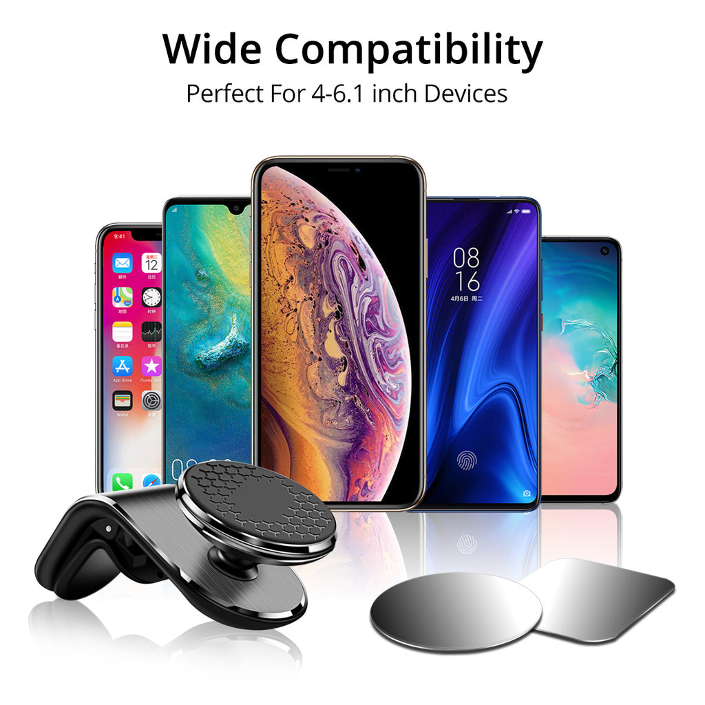 Support Téléphone Voiture Magnétique - Conduite Sécurisée et Pratique