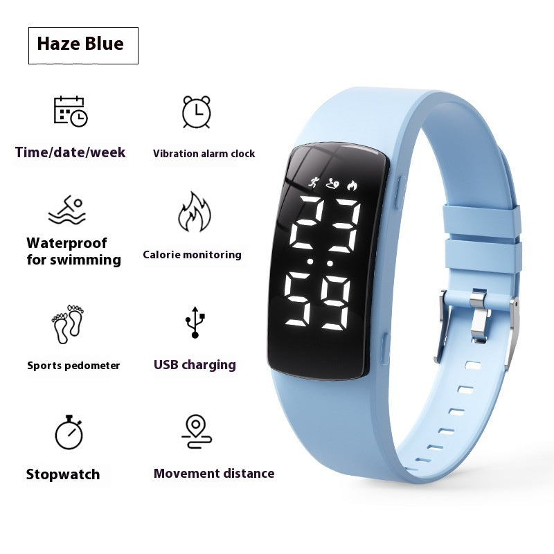 Montre Réveil Vibration Intelligente Étanche - Votre Compagnon de Santé