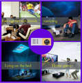 Projecteur Portable 3D HD : Vivez le Cinéma à Domicile en Toute Simplicité