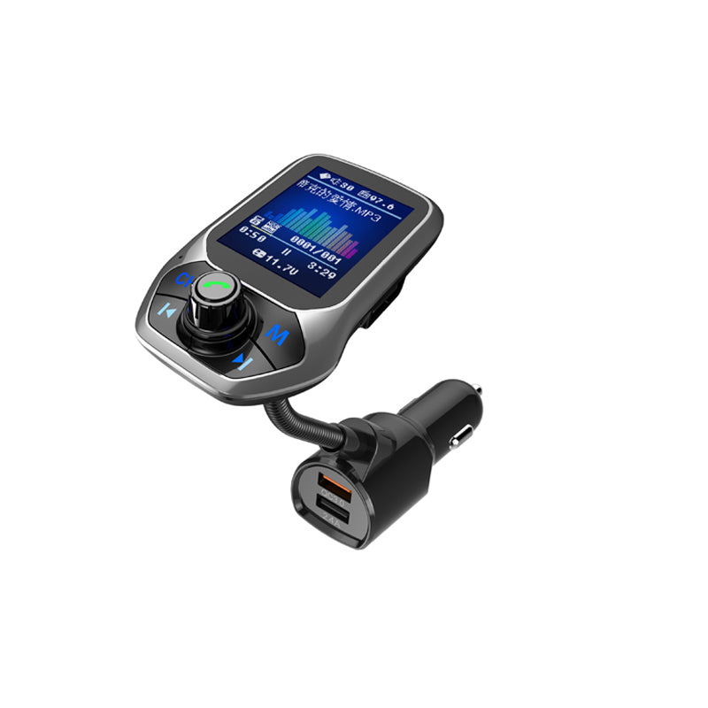 Transmetteur FM Bluetooth QC3.0 Mains-Libres - Musique et Appels