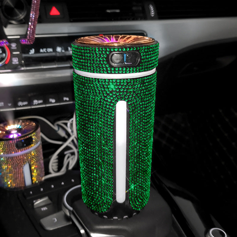 Humidificateur de Luxe pour Voiture avec Diffuseur LED - Bien-Être et Confort