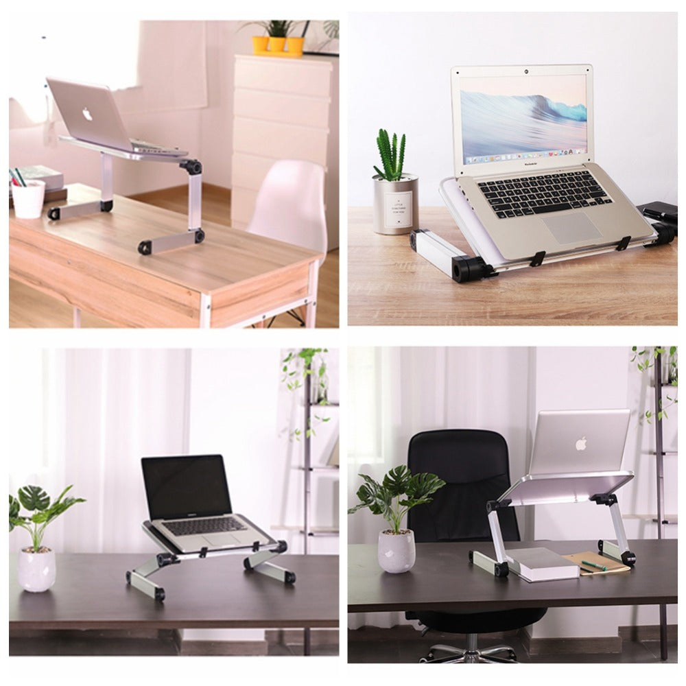 Support Ergonomique Pliable pour Ordinateur Portable - Confort et Mobilité