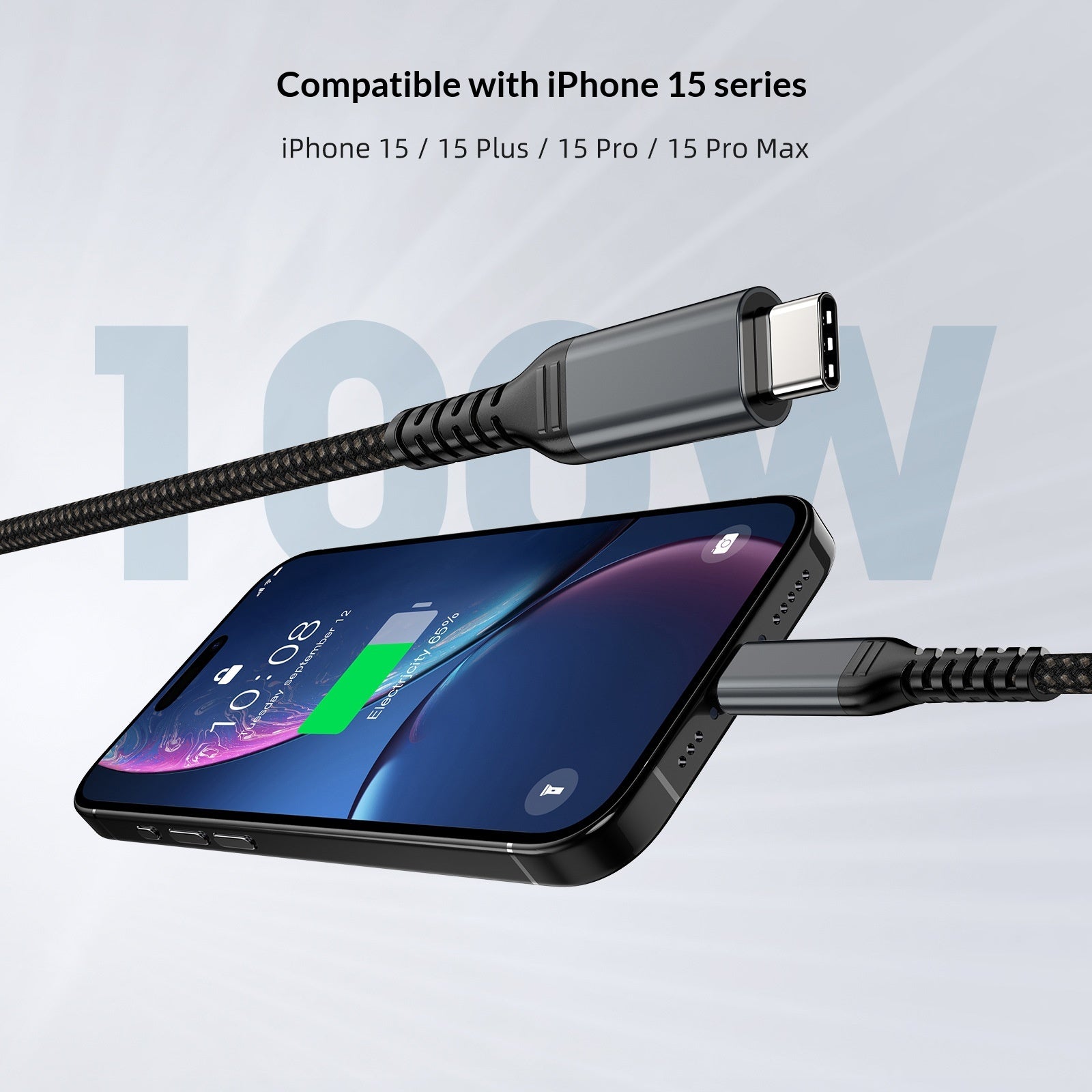 Câble de données Type-C double tête pour SSD M2 - Connectivité Fiable