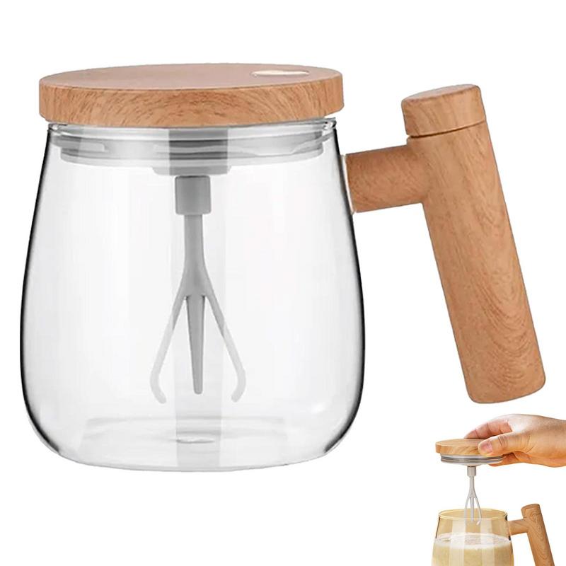 Tasse à Café Auto-Mélangeante 400ML - Savourez Votre Boisson Instantanément