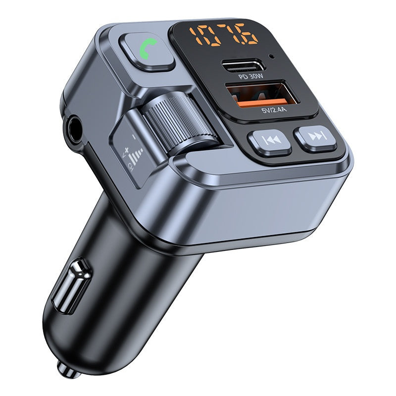 Transmetteur FM Bluetooth pour Voiture avec Charge Rapide - Conduite Connectée