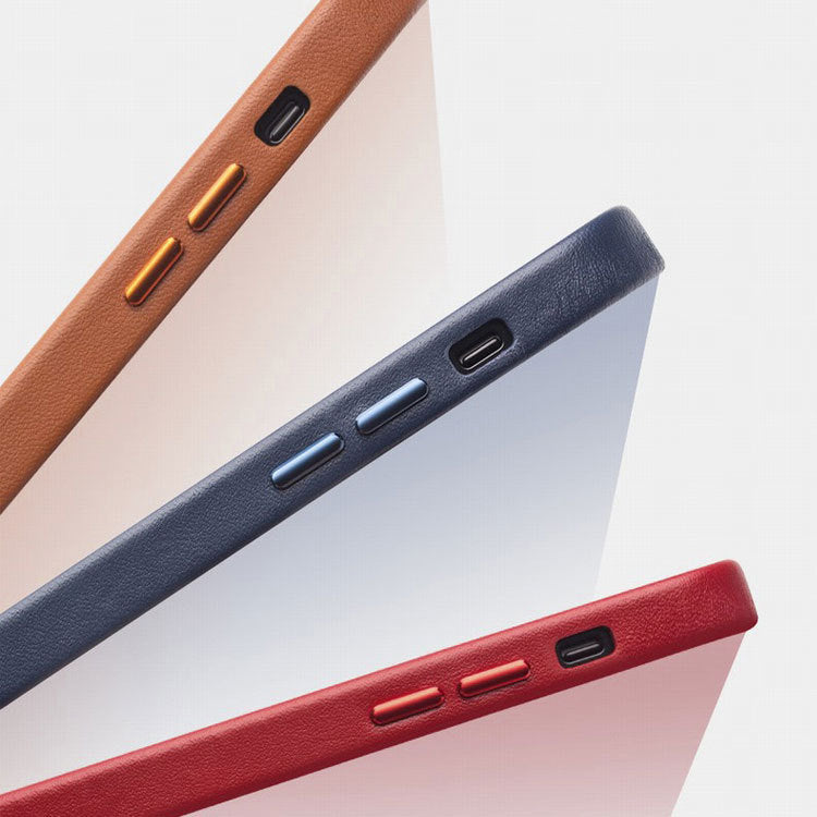 Étui en Cuir Véritable pour Smartphone - Protection Élégante et Durable