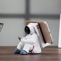 Support Téléphone Astronaute : Un Décor Fun Pour Votre Bureau - Blanc