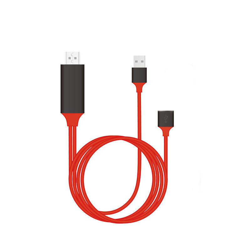 Câble Projection 3 en 1 Type-C vers HDMI pour Smartphone - Idéal Multimedia