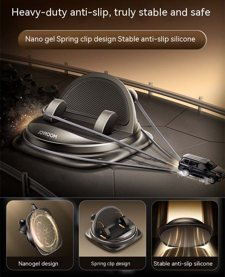 Support Téléphone Voiture Antidérapant pour Tableau de Bord - Conduite Sécure